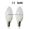 E14 4W Aluminium and Plastic SMD LED Candle Light